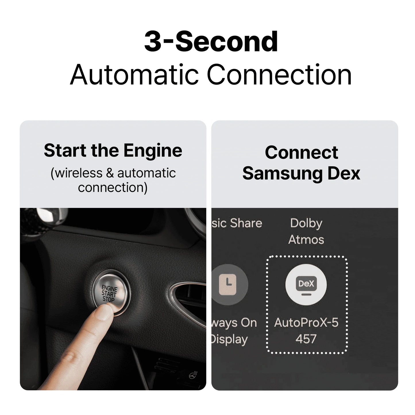 Autopro X Wireless Android Auto with Samsung Dex
