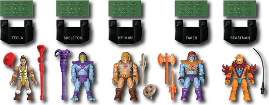 Mega Construx Heroes Battle for Eternia Collection Micro Action Figure Building Set